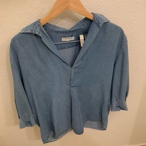 Zara chambray shirt